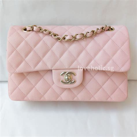 chanel classic flap pink